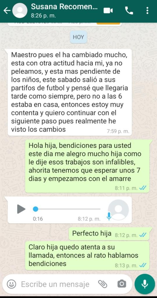 Testimonio de Diana