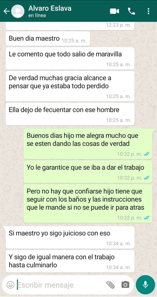 Testimonio de Mauricio